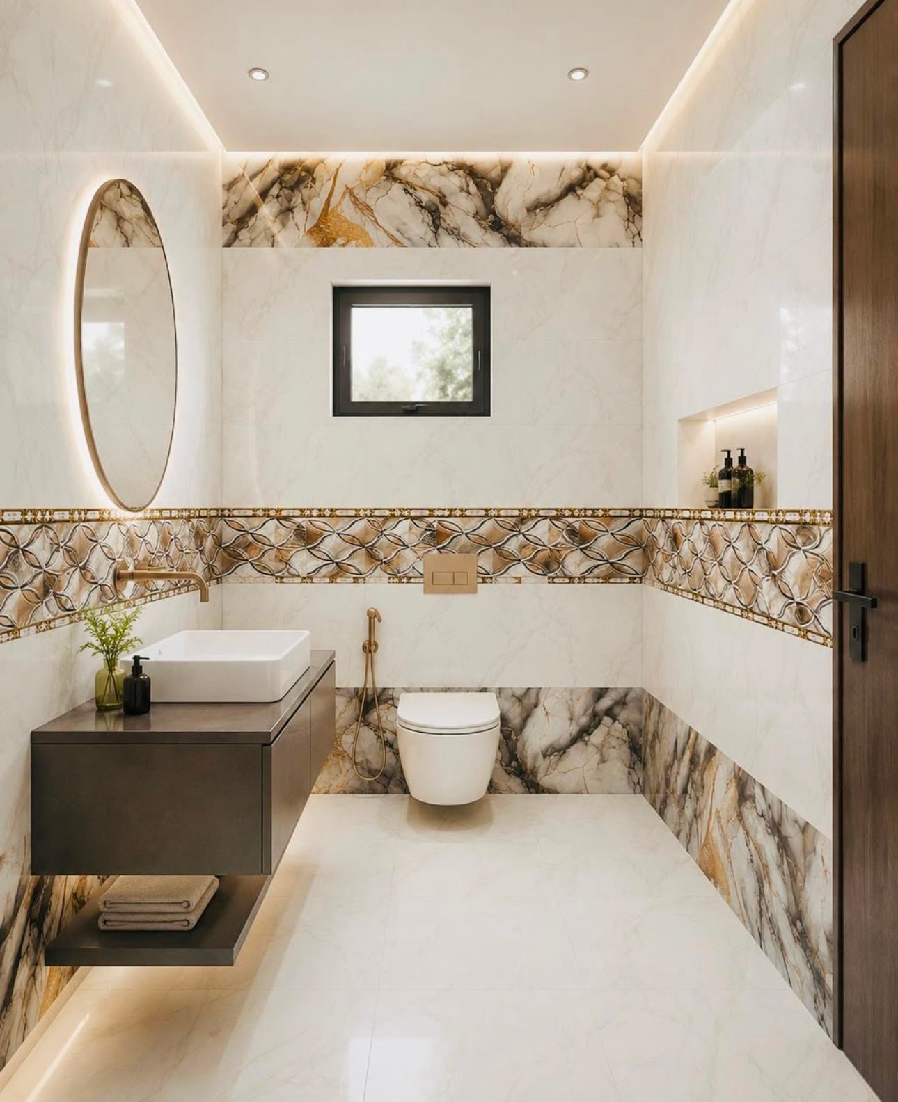 12x24 China Polish Tiles | Budget Friendly ✨ view 6